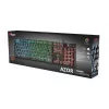 Trust GXT 835 Azor Tastiera Gaming USB Tedesco nero