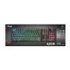 Trust GXT 835 Azor Tastiera Gaming USB Tedesco nero