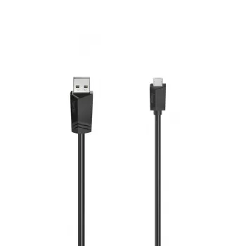 Cavo USB Hama 00200607 USB 2.0 0,75 m Micro-USB A USB A nero