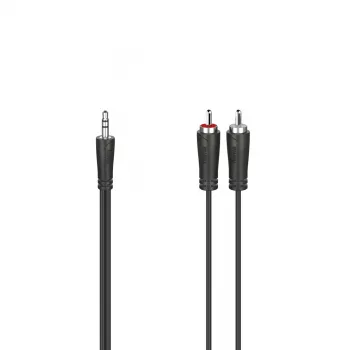 Hama 00200720 Cavo audio 1,5 m 3,5 mm 2 x RCA nero