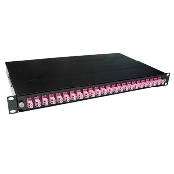 Pannello in fibra ACT Fiber 24 x Duplex-LC multimodale OM4