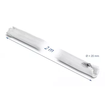 Guaina per cavo DeLOCK 20827 bianco
