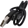 Fischer 50647 set di luci a LED per bicicletta a batteria, faro anteriore 80 lux