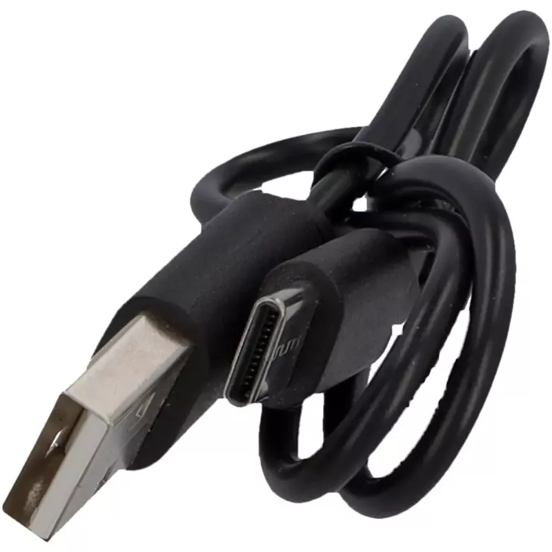 Fischer 50647 set di luci a LED per bicicletta a batteria, faro anteriore 80 lux