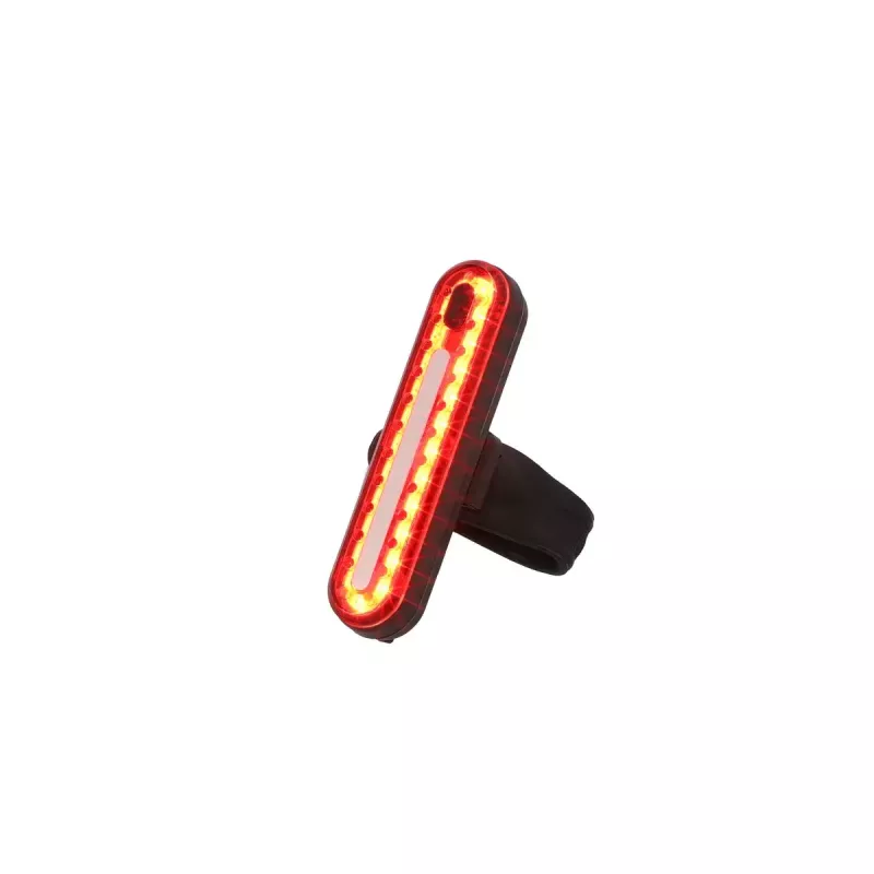 Fischer 50647 set di luci a LED per bicicletta a batteria, faro anteriore 80 lux