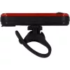 Fischer 50647 set di luci a LED per bicicletta a batteria, faro anteriore 80 lux
