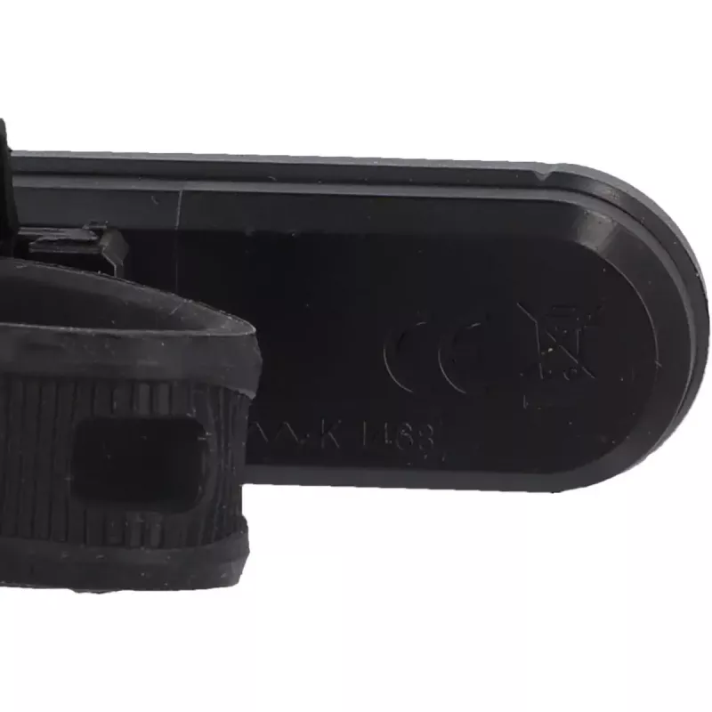 Fischer 50647 set di luci a LED per bicicletta a batteria, faro anteriore 80 lux