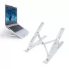 ACT supporto pieghevole per laptop alluminio, regolabile in altezza su 7 livelli