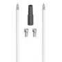 Hama cavo coassiale digitale 10 m tipo F nero, metallizzato, bianco