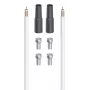 Hama Cavo coassiale digitale 20 m nero, metallizzato, bianco