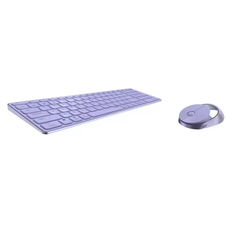 Rapoo 9750M tastiera mouse incluso wireless Bluetooth QWERTZ tedesco viola