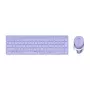 Rapoo 9750M tastiera mouse incluso wireless Bluetooth QWERTZ tedesco viola