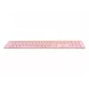 Rapoo E9800M tastiera wireless Bluetooth QWERTZ tedesco rosa