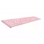 Rapoo E9800M tastiera wireless Bluetooth QWERTZ tedesco rosa