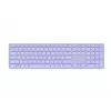 Rapoo E9800M tastiera wireless Bluetooth QWERTZ tedesco lilla
