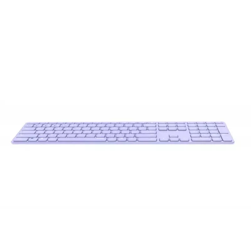 Rapoo E9800M tastiera wireless Bluetooth QWERTZ tedesco lilla