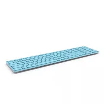Rapoo E9800M tastiera Home RF wireless Bluetooth QWERTZ tedesco blu