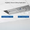 ACT blu 3 metri LSZH S/FTP CAT6A MPTL cavo di prolunga con protezione linguette e connettori RJ45