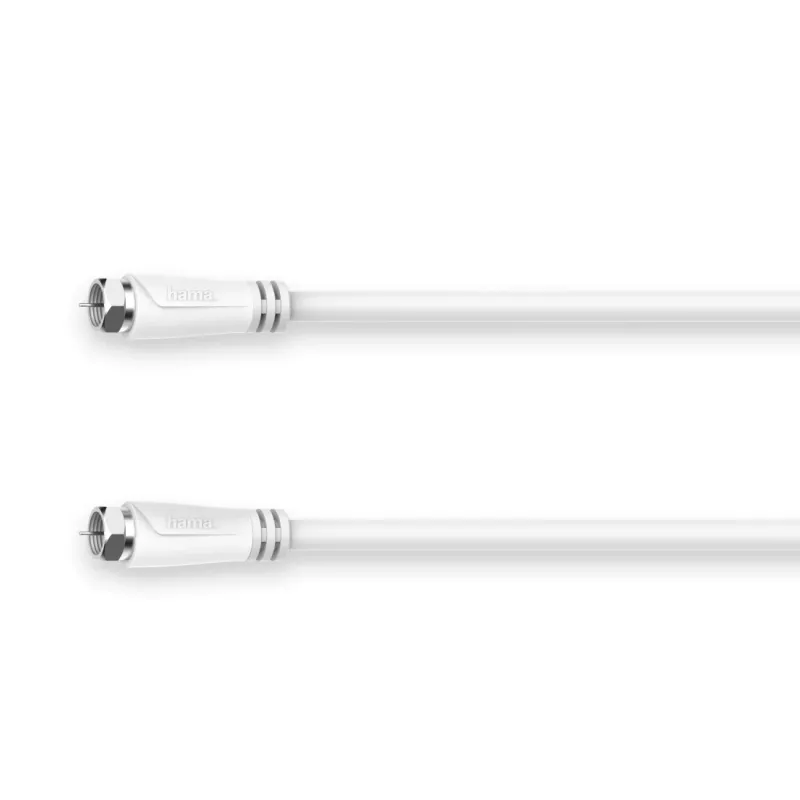 Hama 00179229 Cavo coassiale 7,5 m tipo F bianco