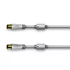 Cavo coassiale Hama 00179290 7,5 m bianco connettore maschio coassiale