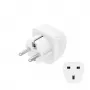 Adattatore per spina Hama 00223459 tipo E/F ibrido tipo G (UK) bianco