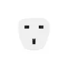 Adattatore per spina Hama 00223459 tipo E/F ibrido tipo G (UK) bianco