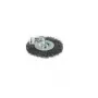 Disco spazzola metallica kwb 607433 diametro gambo 6 mm diametro 10 cm