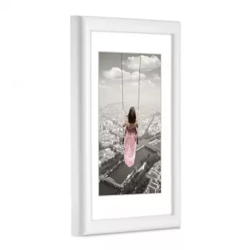 Hama Swing cornice singola bianca