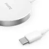 Hama MagCharge FC15 telefono cellulare, smartphone bianco USB ricarica wireless ricarica rapida per interni