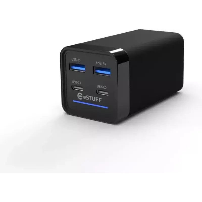 Caricabatterie portatile eSTUFF ES635200 universale nero 2 USB Type-C