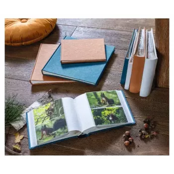 Hama Wrinkled album fotografico bianco 36 fogli 10 x 15 rilegatura a libro