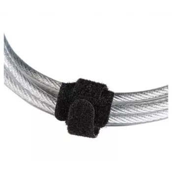 Hama Nano Lucchetto a combinazione per laptop, a 4 cifre, acciaio al carbonio, argento