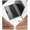 Hama Nano Lucchetto a combinazione per laptop, a 4 cifre, acciaio al carbonio, argento