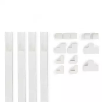 Hama 00221017 gestore cavi canale passacavi universale bianco 4 pezzi