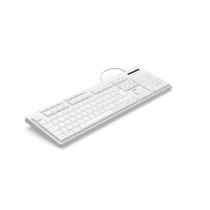 Hama CK-200 tastiera per ufficio/casa USB QWERTZ tedesco bianco
