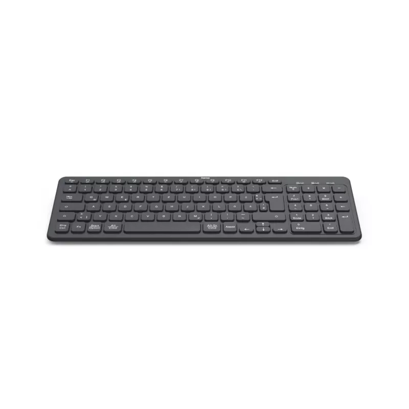 Hama WK-300 tastiera per ufficio/casa RF wireless + Bluetooth QWERTZ nero