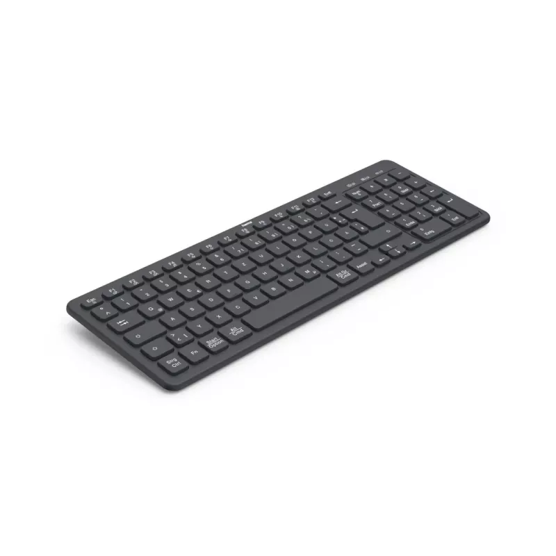 Hama WK-300 tastiera per ufficio/casa RF wireless + Bluetooth QWERTZ nero