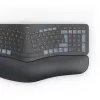 Hama WK-900 Ergo tastiera wireless multi-dispositivo divisa, LED, QWERTZ, nera