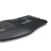 Hama WK-900 Ergo tastiera wireless multi-dispositivo divisa, LED, QWERTZ, nera