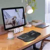 Hama WK-900 Ergo tastiera wireless multi-dispositivo divisa, LED, QWERTZ, nera
