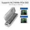 ACT USB 40 Gbit/s M.2 2280 NVMe / PCIe case SSD, senza attrezzi