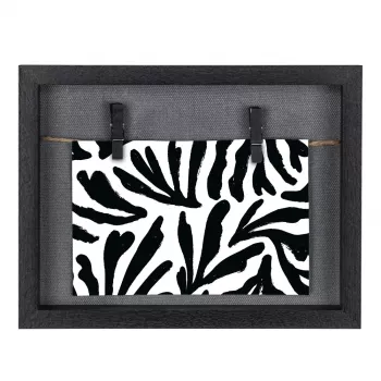 Cornice portafoto singola Hama Muro nero