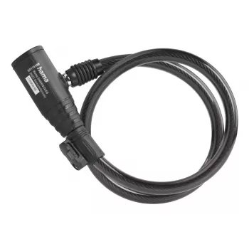 Hama 00178137 Lucchetto bici nero 650 mm lucchetto a cavo