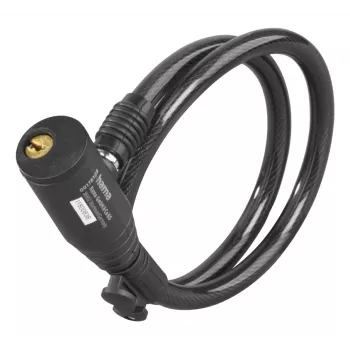 Hama 00178137 Lucchetto bici nero 650 mm lucchetto a cavo