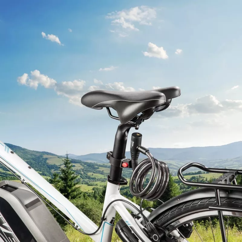 Hama 00178136 Lucchetto bici nero 1200 mm lucchetto a cavo