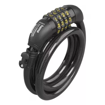Hama 00178135 Lucchetto bici nero 1200 mm lucchetto a cavo