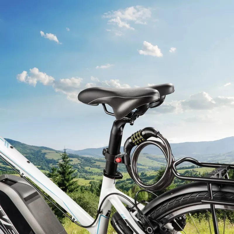 Hama 00178135 Lucchetto bici nero 1200 mm lucchetto a cavo