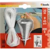 KWB 177850 Filo a piombo 300 g con cordino da 20 m