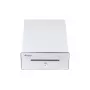 Cassetto portavalori Equip per sistemi di cassa (POS), 4 scomparti banconote/4 monete, fessure monete rimovibili, connessione RJ11, alluminio