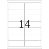 Etichette per indirizzi Premium HERMA 5076 A4 99,1x38,1 mm
